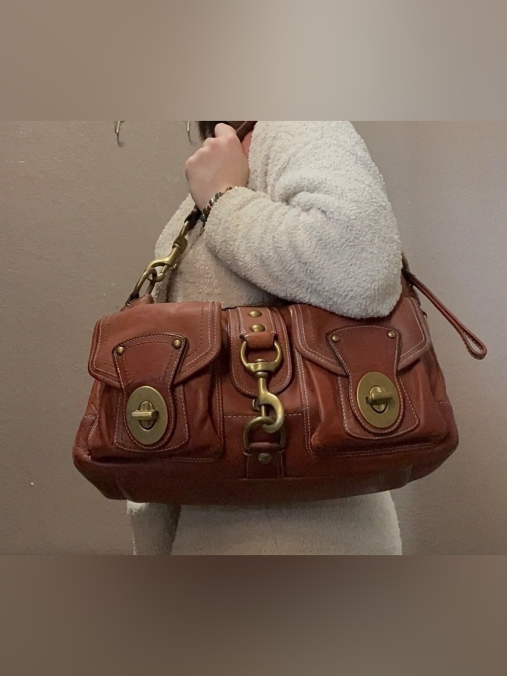 Authentic Coach 65th Anniversary Mandy Satchel Legacy #10331 - Picture 14 of 14